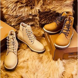 Canvas Fabric Hiking Boots